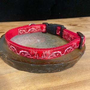 Red Dog collar Guc 10” - 14” x .75”